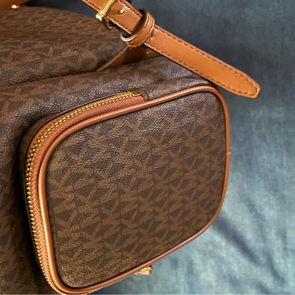 Michael Kors Jet Set Large Logo Backpack - Picture 14 of 14